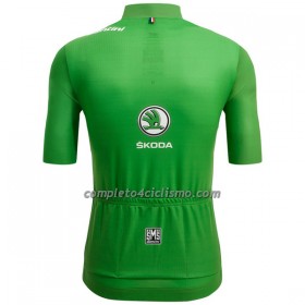 Maglia 2022 Tour de France Manica Corta Verde